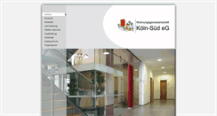 Desktop Screenshot of koeln-sued.de