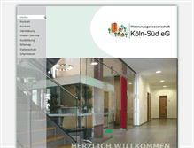 Tablet Screenshot of koeln-sued.de